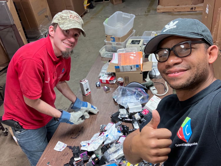 Volunteers are at the heart of our operation, gathering week after week to  ensure affordable technology reaches families, individuals, schools, and nonprofits throughout Greater Cincinnati.  